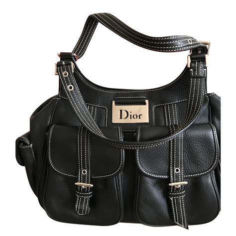 dior bag black price|christian Dior bags black.